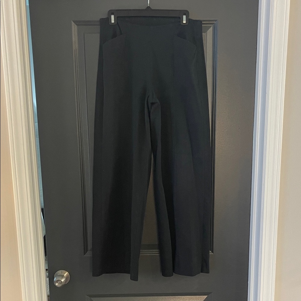 Old Navy Black Wide-Leg Trousers